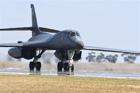 B-1B Lancer post-flight